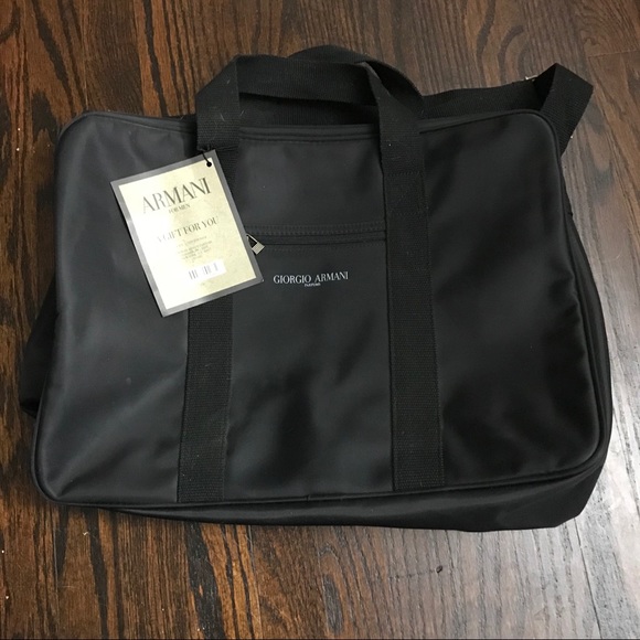 giorgio armani gym bag